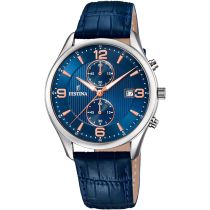 Festina F6855/6 Timeless Crono 42mm Reloj Hombre 3ATM