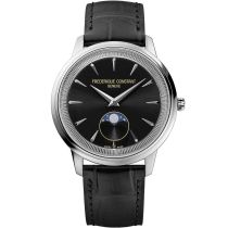 Frederique Constant FC-206B3S6 Reloj Mujer Clásico Quarz Fase Lunar 37mm 3ATM