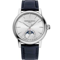 Frederique Constant FC-716S3H6 Reloj Hombre Clásico Manufacture Fase Lunar Fecha 40mm 5ATM