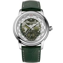 Frederique Constant FC-718KWM4H6 Reloj Hombre Classic Worldtimer Automático 42mm