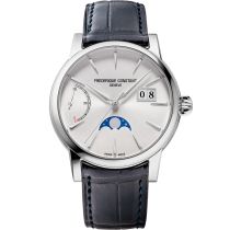 Frederique Constant FC-735N3H6 Reloj Hombre Clásico Power Reserve Big Date Auto Fase lunar 40mm 5ATM 