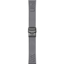 Luminox FP2406.80B Pulsera de caucho [24 mm] gris / IP-Black