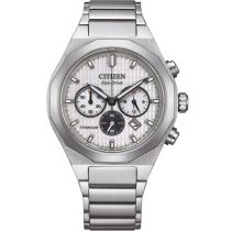 Citizen CA4690-51A Reloj Hombre Super-Titanio Zenshin Eco-Drive Cronógrafo 41mm 10ATM 