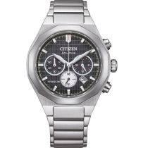 Citizen CA4690-51E Reloj Hombre Super-Titanio Zenshin Eco-Drive Cronógrafo 41mm 10ATM 
