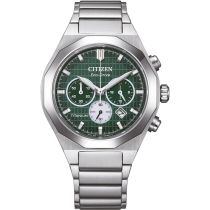 Citizen CA4691-59X Reloj Hombre Super-Titanio Zenshin Eco-Drive Cronógrafo 41mm 10ATM 