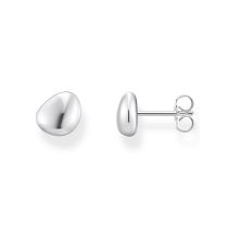 Thomas Sabo H2307-001-21 Bold - Pendientes de plata con forma orgánica 8,4 mm mujer