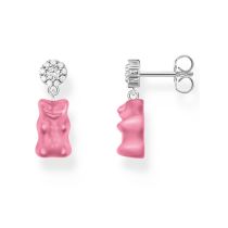 Thomas Sabo H2330-052-9 Pendientes con Ositos de Oro Ositos de Oro Plata Señoras