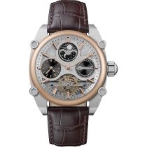 Ingersoll I15401 Reloj Hombre Varsity Hora dual Automático 45mm 5ATM