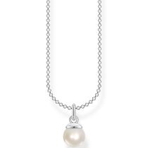 Thomas Sabo KE2076-082-14 Pearl Collar de mujer, ajustable
