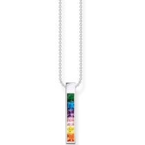 Thomas Sabo KE2113-166-7 Stone Rainbow Collar de mujer, ajustable