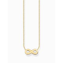Thomas Sabo KE2221-413-39-L45V Collar dorado con colgante Infinity, señora