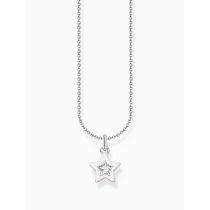 Thomas Sabo KE2235-041-14-L45V Collar de plata con colgante Estrella, señora