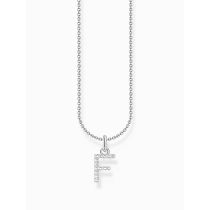 Thomas Sabo KE2245-051-14-L45V Cadena de plata Letra F Señoras