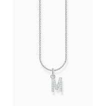 Thomas Sabo KE2252-051-14-L45V Cadena de plata letra M Señoras
