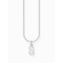 Thomas Sabo KE2258-051-14-45V Cadena de plata letra S Señoras