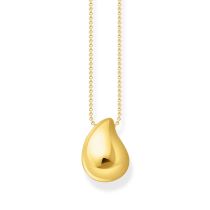 Thomas Sabo KE2281-413-39-L50V Bold - Cadena dorada con colgante en forma de gota 40-45 cm para señora