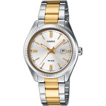 Casio LTP-1302PSG-7AVEG Reloj Señora Timeless Collection 30mm 5ATM 