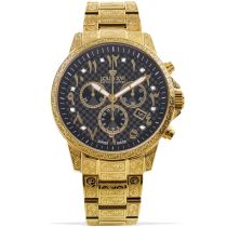 Louis XVI LXVI1094 Palais Royale Arabic Cronógrafo Reloj Hombre 43mm 10ATM
