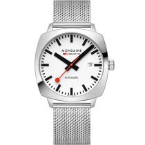 Mondaine MSL.3961B.SM Reloj Hombre Cushion Automático 39mm 10ATM