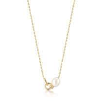 ANIA HAIE N043-02G Pearl Power Collar de mujer, ajustable