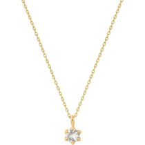 ANIA HAIE NAU006-01YG White Sapphire Collar de mujer Oro 14K, ajustable