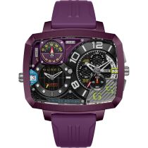 Nubeo NB-6084-06 Reloj Hombre Odyssey Triple Time-Zone Limitada