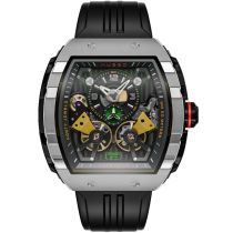 Nubeo NB-6100-02 Reloj Hombre Magellan Double Barrel Automático 48mm 5ATM