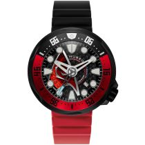 Nubeo NB-6104-03 Reloj Hombre Ventana Star Trek Starfleet Automático Limited 50mm 100ATM