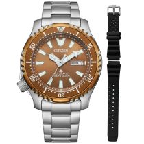 Citizen NY0164-65XE Reloj Hombre Promaster Marine Fugo Day-Date Automático 42mm 20ATM 