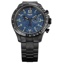 Traser H3 109462 P67 Officer Cronografo Blue Steel Reloj Hombre 