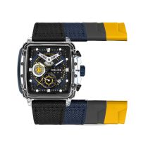 Police PEWGC00770X1 Herrenuhr Clout Set Chrono 43mm 3ATM 