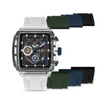 Police PEWGO0052401-SET Herrenuhr Clout Set Chrono 43mm 3ATM 