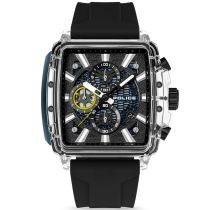Police PEWGO00776X0 Herrenuhr Clout Set Chrono Limited Edition 43mm 3ATM 