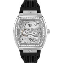 Philipp Plein PWBAA1323 Reloj Hombre The Skeleton Automático 44mm 5ATM