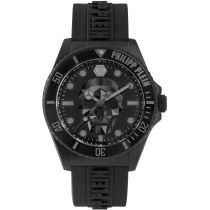 Philipp Plein PWOAA0422 The $kull Diver 44mm Reloj Hombre 10ATM