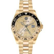 Philipp Plein PWYBA0423 Hyper $port GMT Reloj Hombre 44mm 10ATM