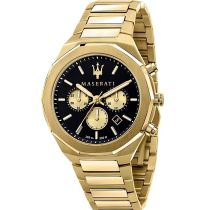 Maserati R8873642001 Stile Cronógrafo 45mm Reloj Hombre 10ATM