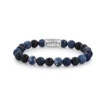 Rebel & Rose Pulsera Blue Rocks RR-80045-S-L Hombre