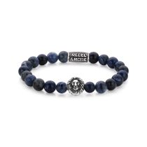 Rebel & Rose Pulsera Midnight Blue Lion RR-8L030-S-L Hombre