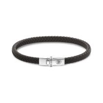 Rebel & Rose RR-L0175-S-L Pulsera Xtra Small Braided Brown