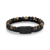 Rebel & Rose RR-M0059-S-L+ Pulsera Full Metal Combo 12mm Autumn Storm