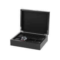 Rothenschild Caja de relojes RS-2376-8BL para 8 relojes negro