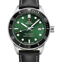 Swiss Military SM34088.06 Diver Cuarzo 42mm Reloj Hombre 20ATM