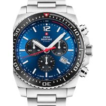 Swiss Military SM34093.02 Sport Cronografo 45mm Reloj Hombre 10ATM