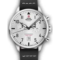 Swiss Military SM34098.06 Vintage Cronografo Reloj Hombre 43mm 10ATM