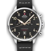 Swiss Military SM34098.08 Vintage Cronografo Reloj Hombre 43mm 10ATM