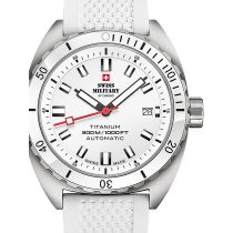 Swiss Military SMA34100.12 Diver Titanio Automatico Reloj Hombre 42mm 30ATM