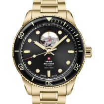 Swiss Military SMA34106.14 Reloj Hombre Auto Open-Heart Diver