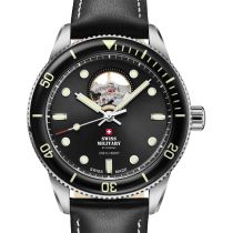 Swiss Military SMA34106.15 Reloj Hombre Automatico Open-Heart Diver 42mm 20ATM