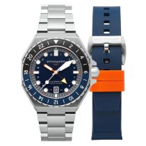 Spinnaker SP-5119-22 Dumas Automático GMT Reloj Hombre 44mm 30ATM